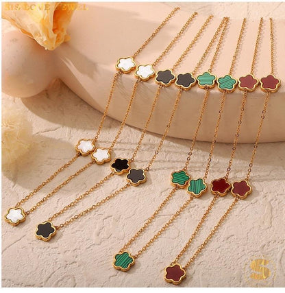 Noir Elegance Sakura Necklace N112