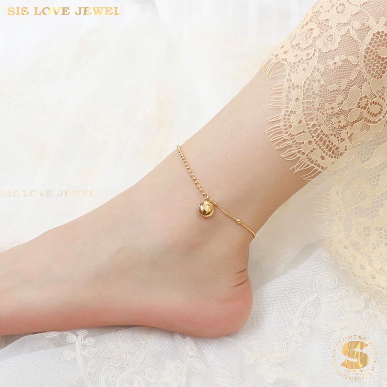 Lucky Charm Gold Plated Anklet A006