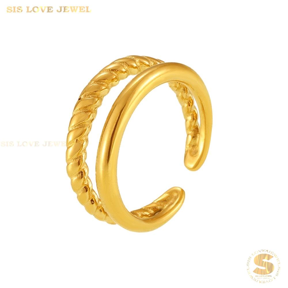 Radiant Touch Duo Adjustable Ring R130