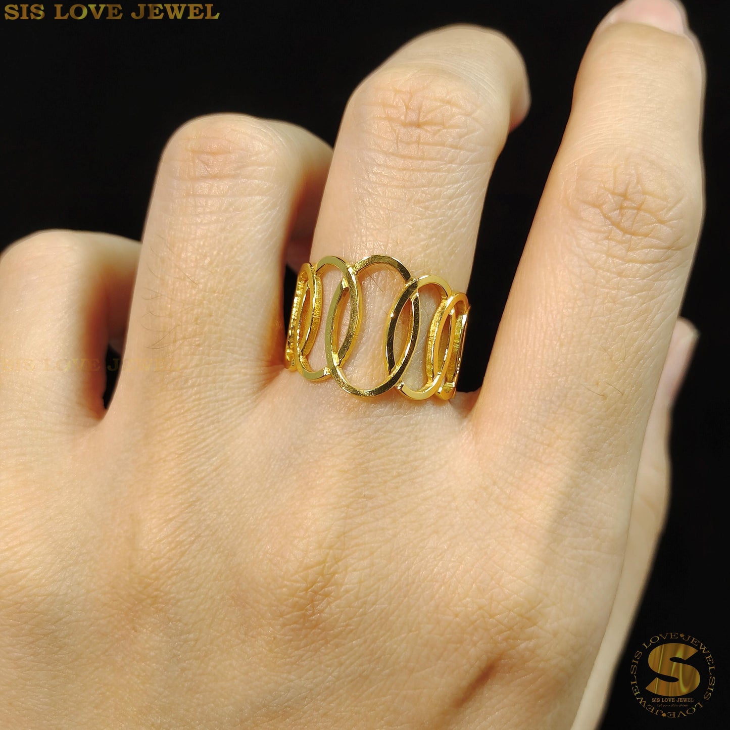 Simple Adjustable Ring R082