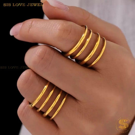 Spiral Love Adjustable Ring R134
