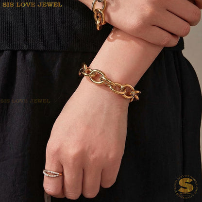 Sleek Cuban Chain Choker B253