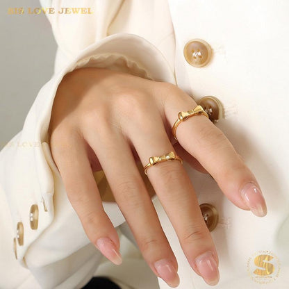 Lovely Ribbon Ring R074