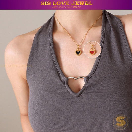 Two-Sided Love Necklace