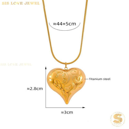 Chubby Love Pendant Necklace N115