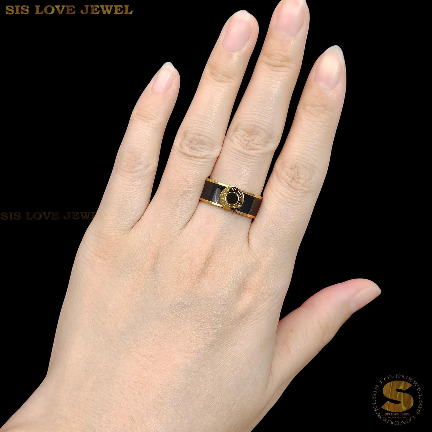 Roman Numerals Ring R121