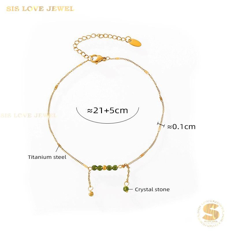 Pave Heart Slider Bracelet A031