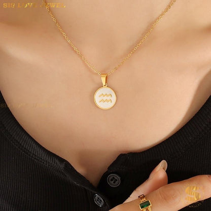 Zodiac Constellation Necklace N071