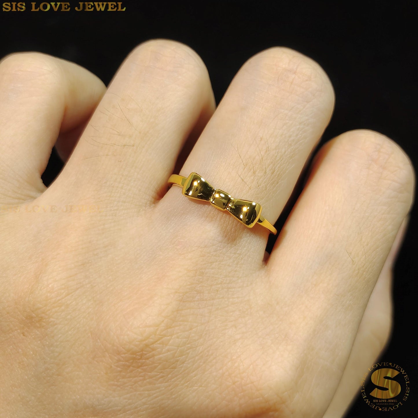 Lovely Ribbon Ring R074