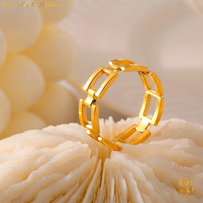 Hollow Love Adjustable Ring R116
