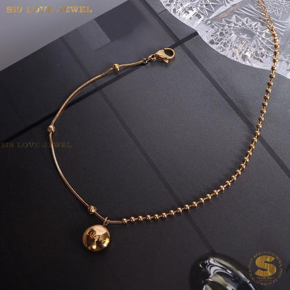 Lucky Charm Gold Plated Anklet A006
