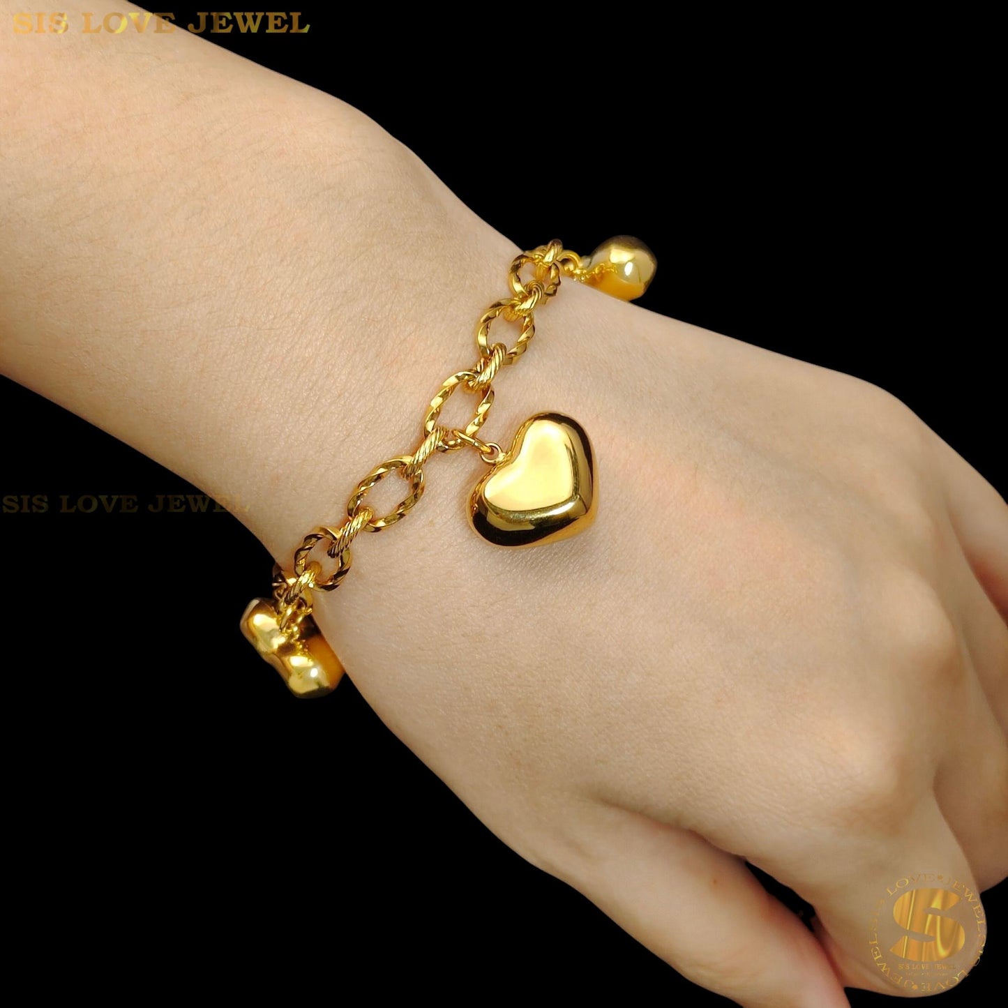 Chubby Love Chain Bracelet B226
