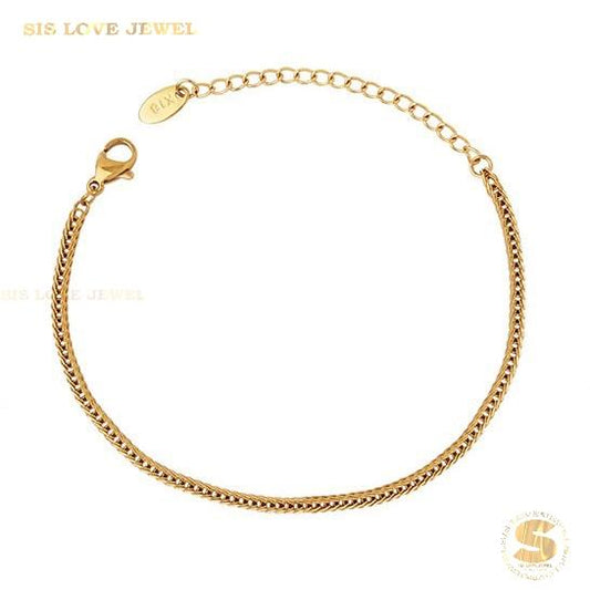 Simple Snake Chain Bracelet B102