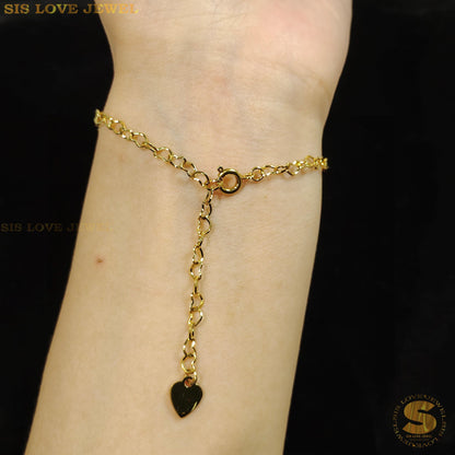 Minimalist Love Chain Bracelet B122