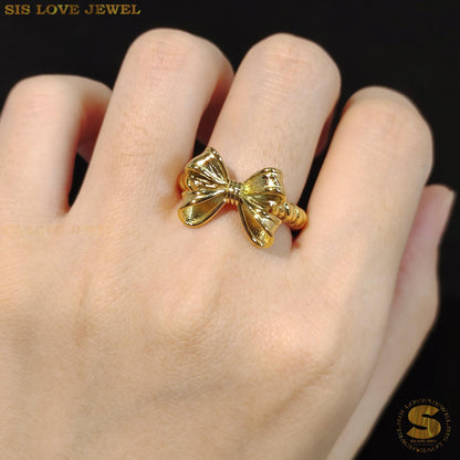 Big Ribbon Ring R095