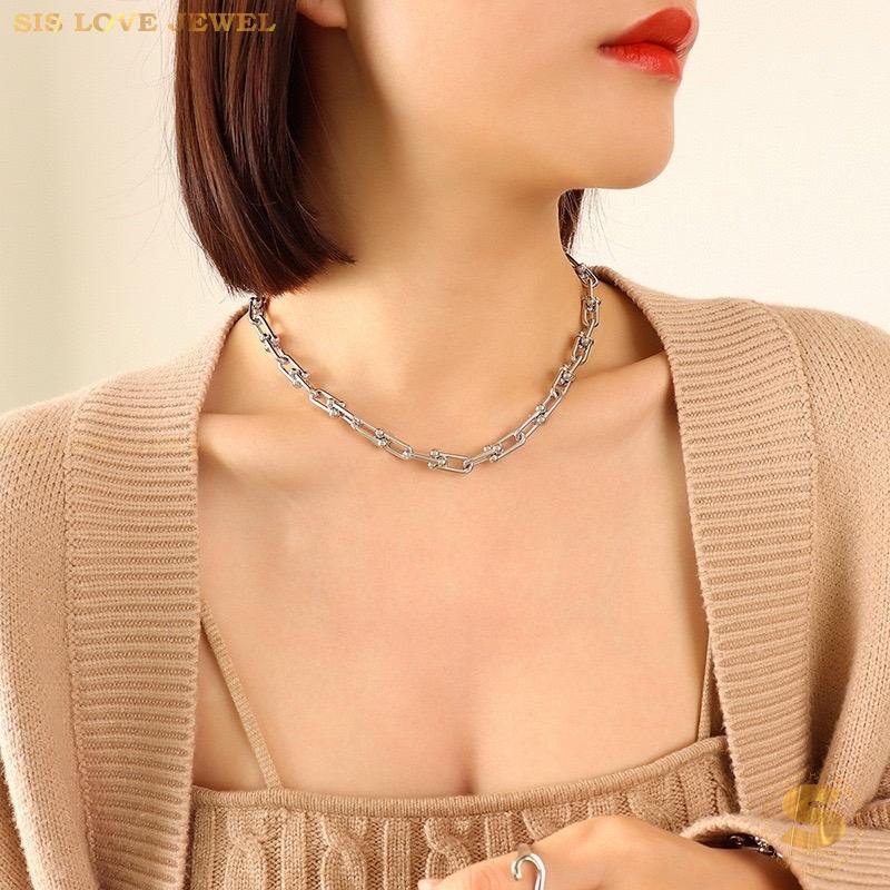 Link Necklace & Bracelet Set