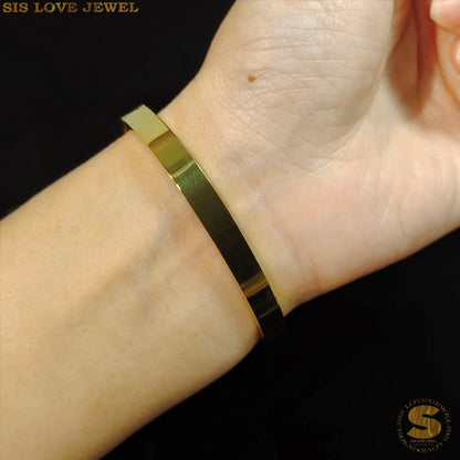 Half Row Zirconia Bangle H034