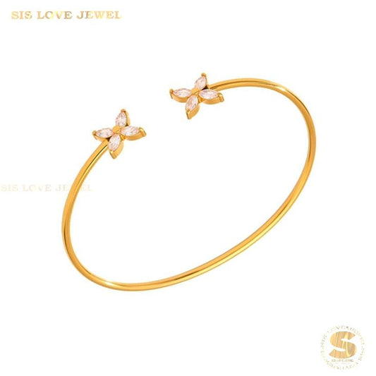 Butterfly Kiss Bangle H176