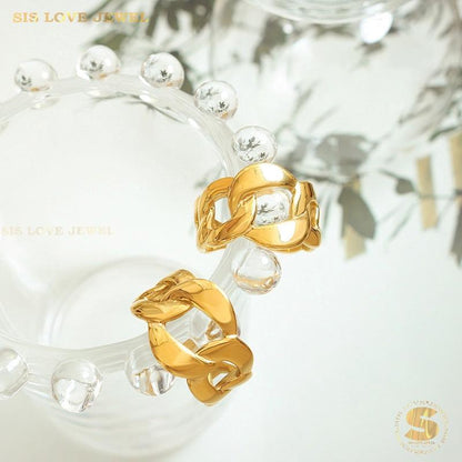 High-Shine Statement Ring R103
