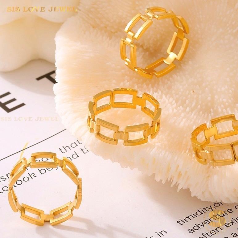 Hollow Adjustable Ring R116