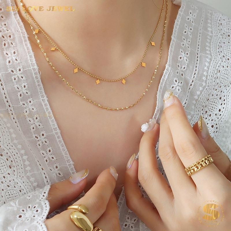 Double Layer Necklace N126