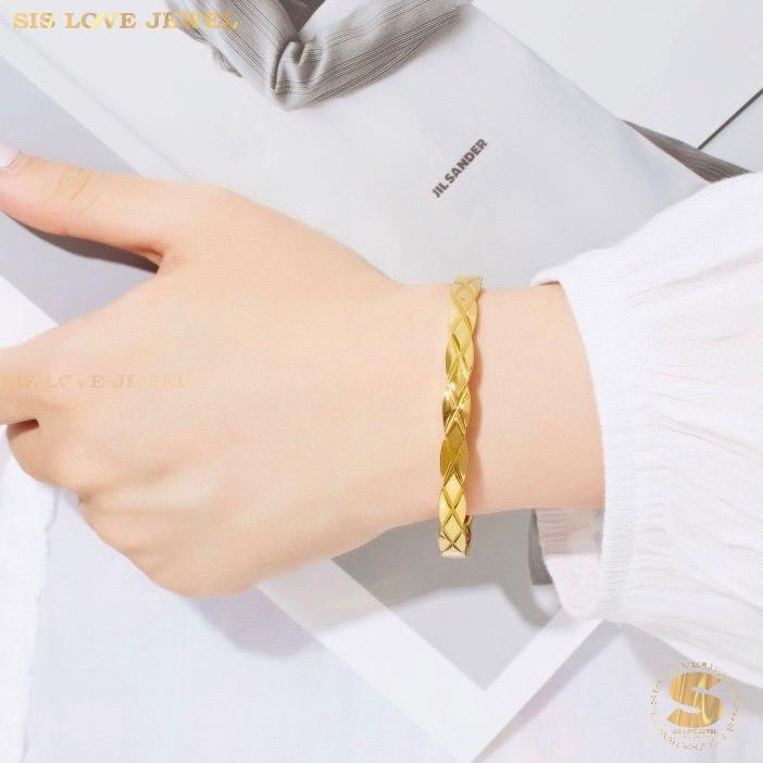 Simple Fashion Oval Bangle H046