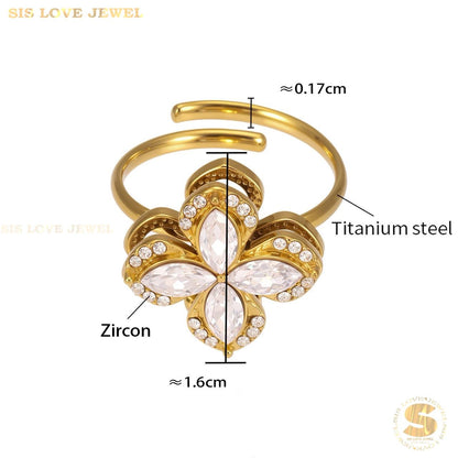 Four Leaf Love Jewelry Set N155 R136
