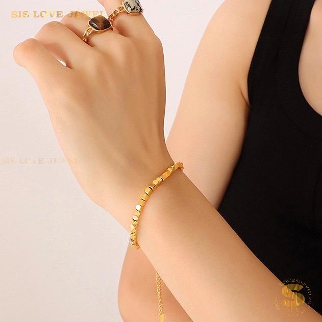Cube Charm Bracelet B062