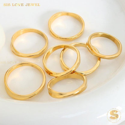 Love Inscribed Band Ring R054