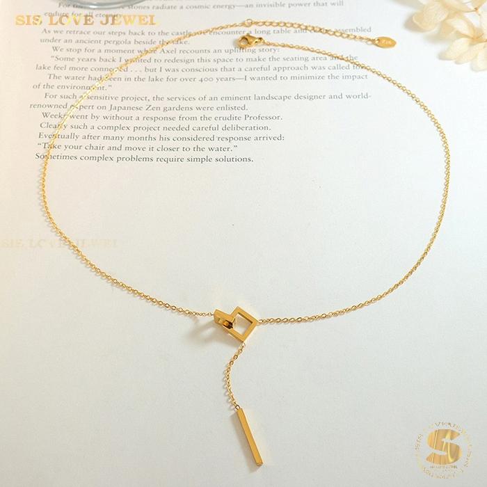 Simple Tassel Necklace N025