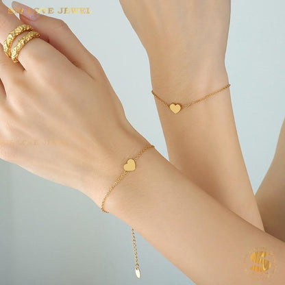 Minimalist Love Chain Bracelet B066