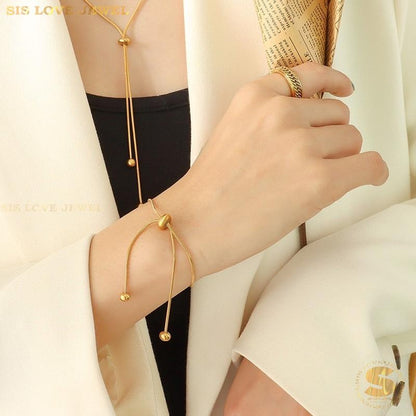 Simple Snake Chain Bracelet B206