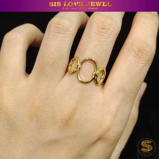 Adjustable Fashion Ring R008