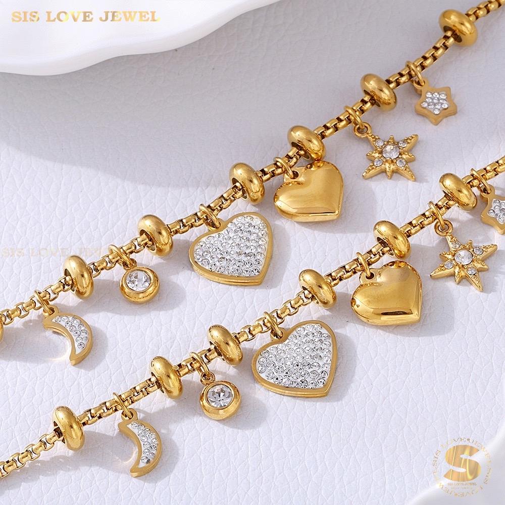 Starlight Love Charm Bracelet B212