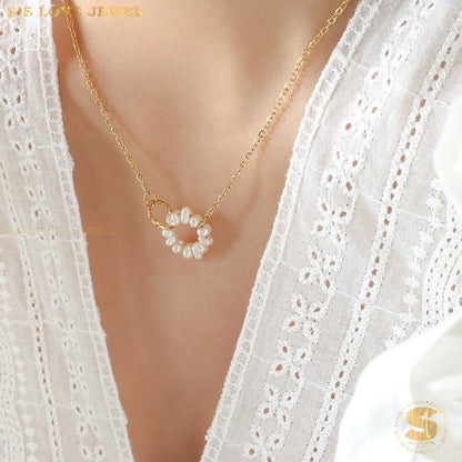 Pearl Elegance Necklace N073