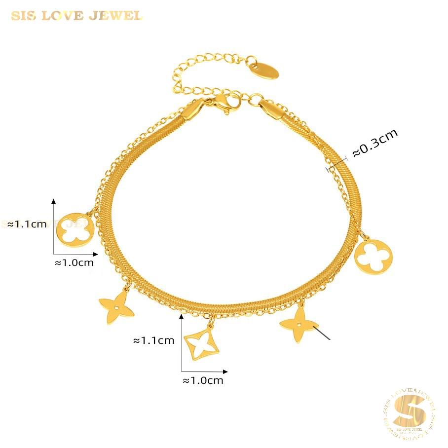 Double-Layer Snake Bracelet B224