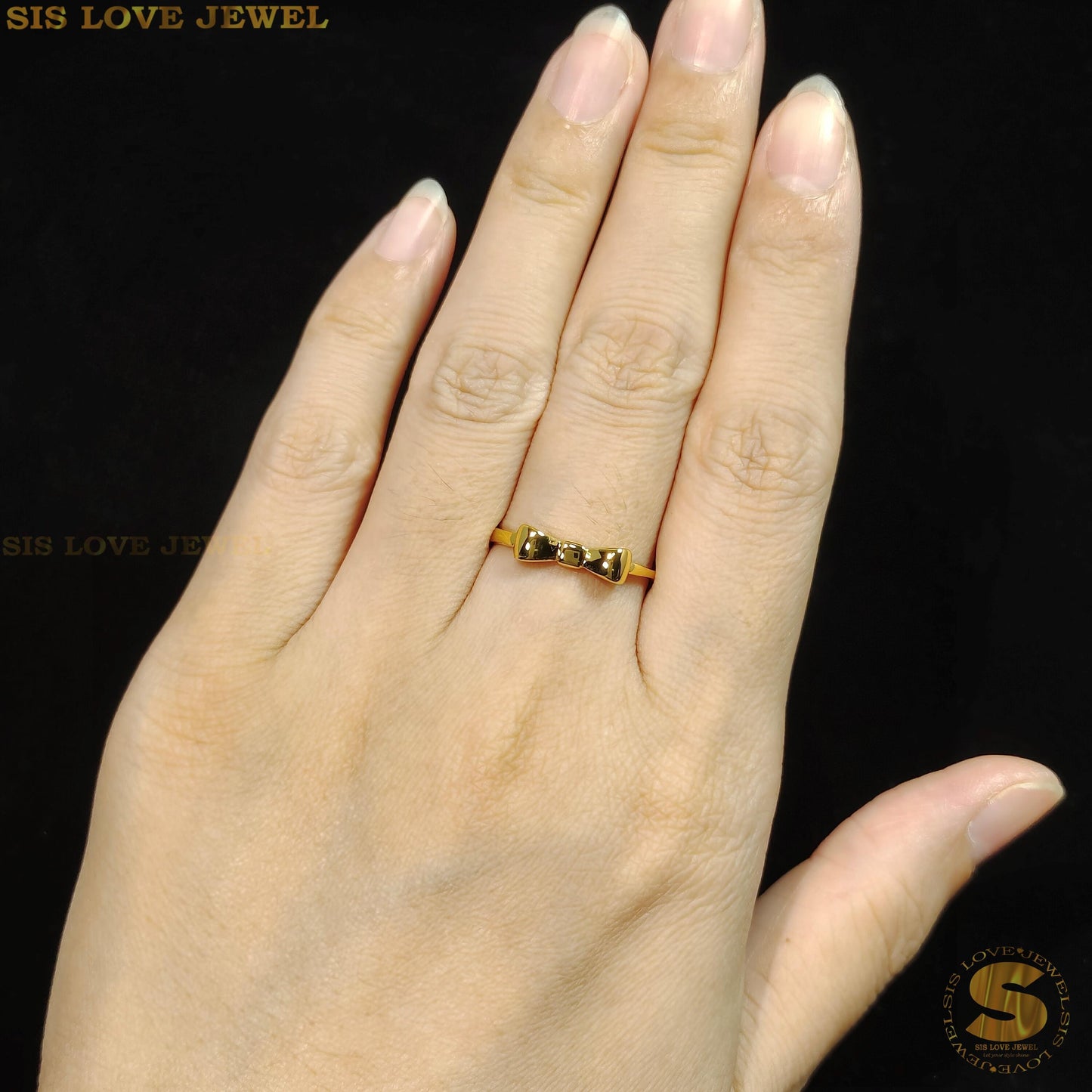 Lovely Ribbon Ring R074