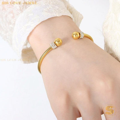 Adjustable Open Bangle H038
