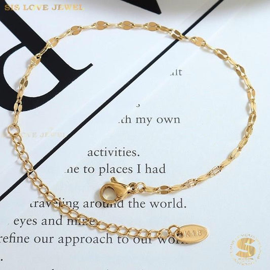 Simple Chain Bracelet B103