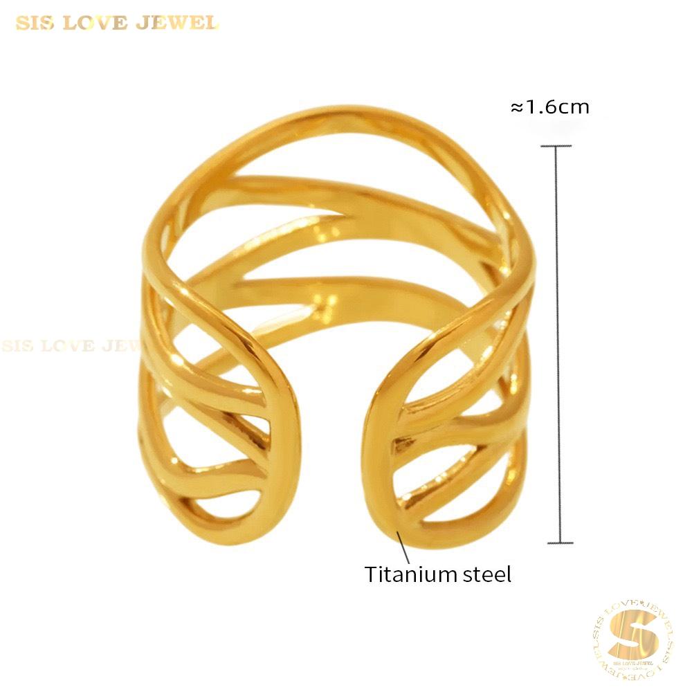 Adjustable Cross Ring R127