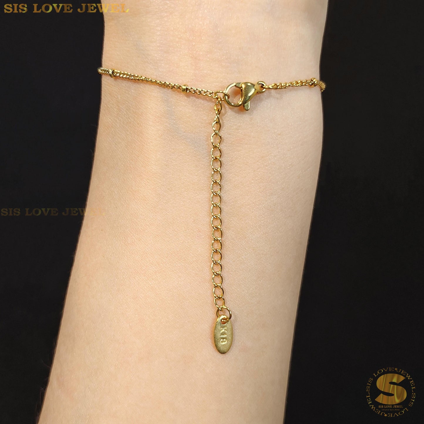 Cute Claw Print & Love Bracelet B152