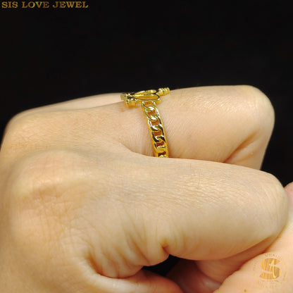 Royal Crown Adjustable Ring R083
