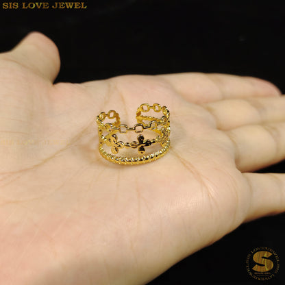 Dainty Infinity Ring R064