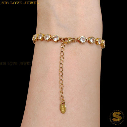 Zircon Tennis Bracelet B258