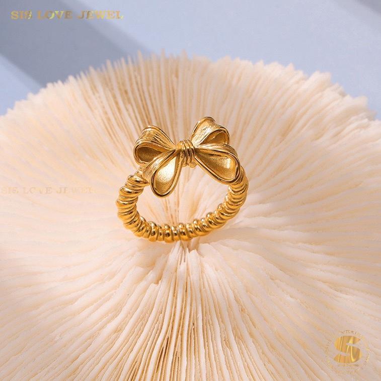 Big Ribbon Ring R095