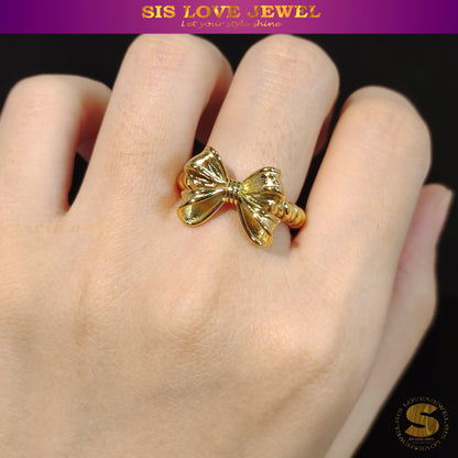 Big Ribbon Ring R095