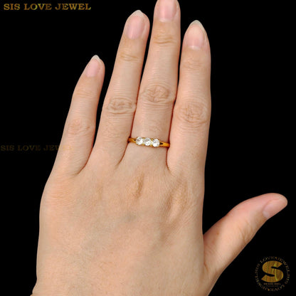 Zirconia Adjustable Ring R129
