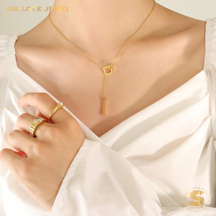 Simple Tassel Necklace N025