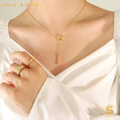 Simple Tassel Necklace N025