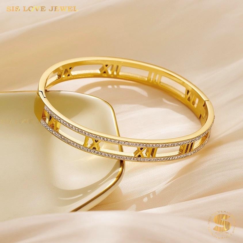 Classic Roman  Bangle H073